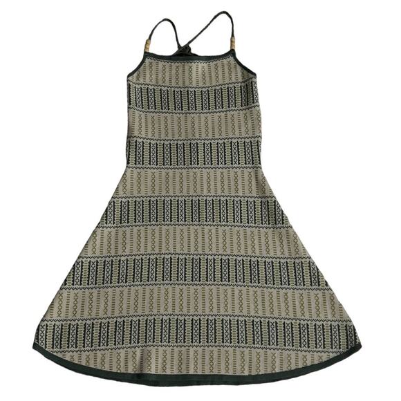 Cider Green Knit Boho Mini Dress – Size Medium - Picture 7 of 16